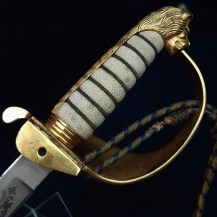 British 1827 Pattern Naval Officers Sword, Early 20th Century by Gieves 16